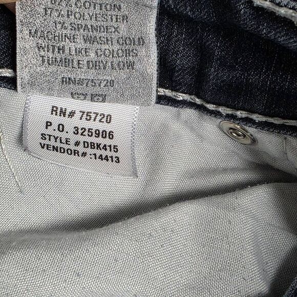 Daytrip Lynx Skinny Jeans Women’s 29L Dark Wash - Picture 8 of 10